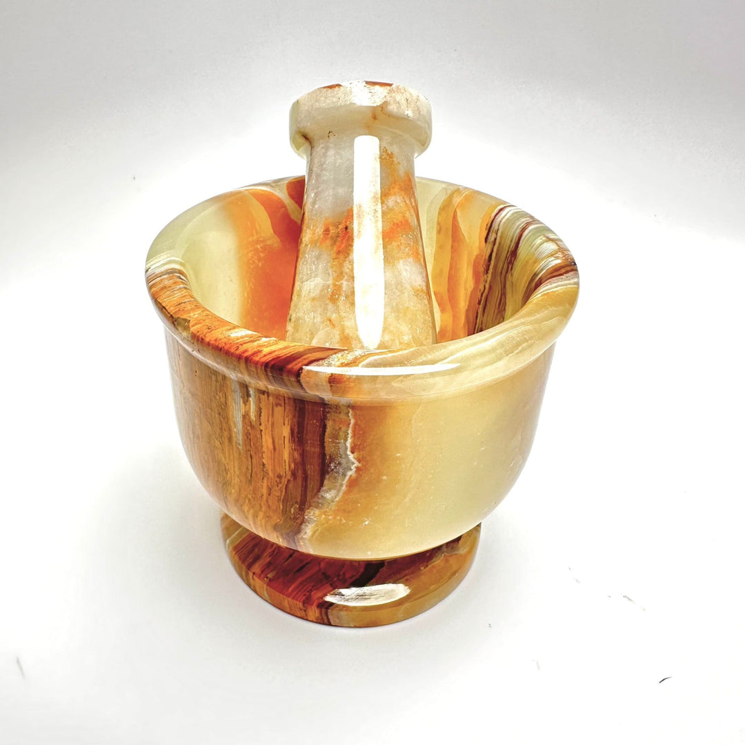 Onyx Mortar and Pestle 4-Inch | The Harmony Store Accessories