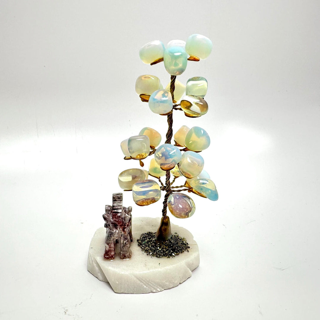 Opalite Gemstone Bonsai Tree | The Harmony Store Home Decor