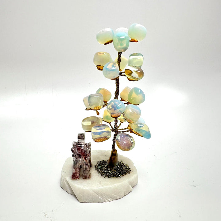 Opalite Gemstone Bonsai Tree | The Harmony Store Home Decor
