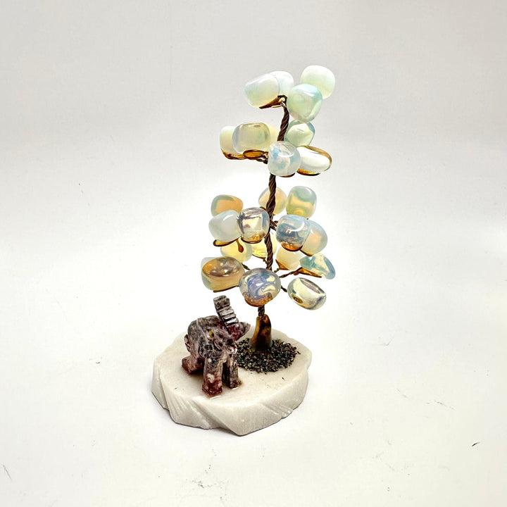 Opalite Gemstone Bonsai Tree | The Harmony Store Home Decor