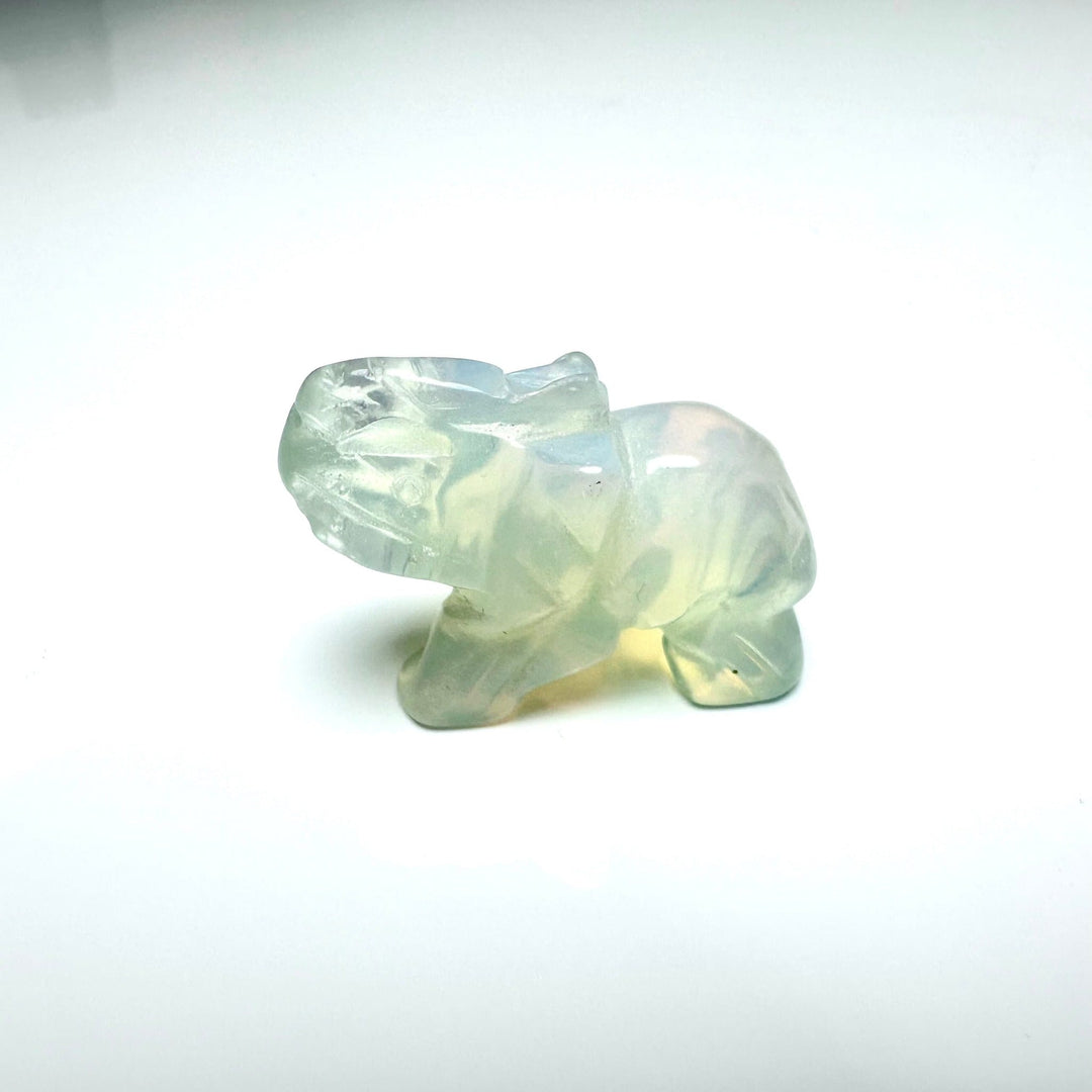 Opalite Elephant | The Harmony Store Carving