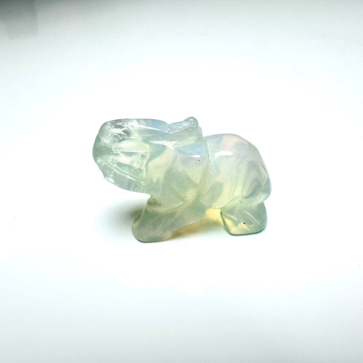 Opalite Elephant | The Harmony Store Carving