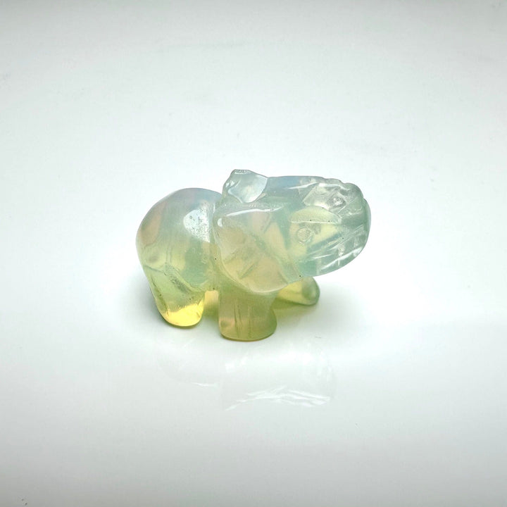 Opalite Elephant | The Harmony Store Carving