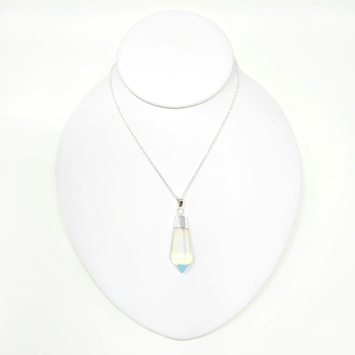 Opalite Diamond Cut Point Pendant | The Harmony Store Pendant