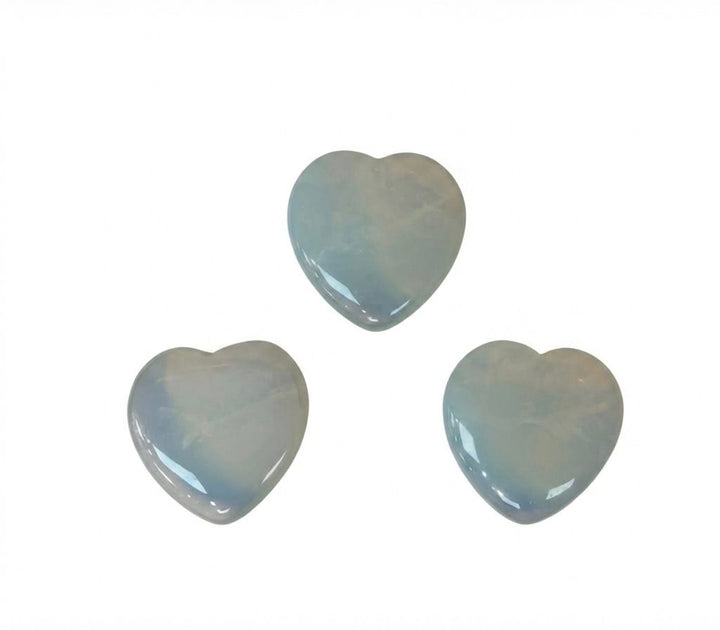 Opalite Puffy Heart 2-Inch | The Harmony Store Heart