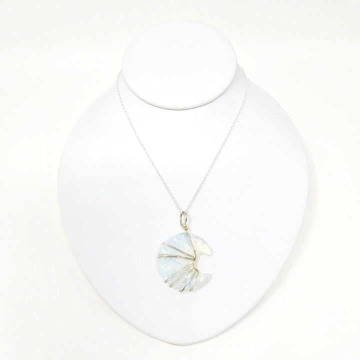 Opalite Moon Phases Pendant | The Harmony Store Pendant