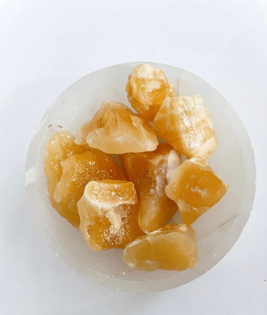 Orange Calcite Rough | The Harmony Store Rough