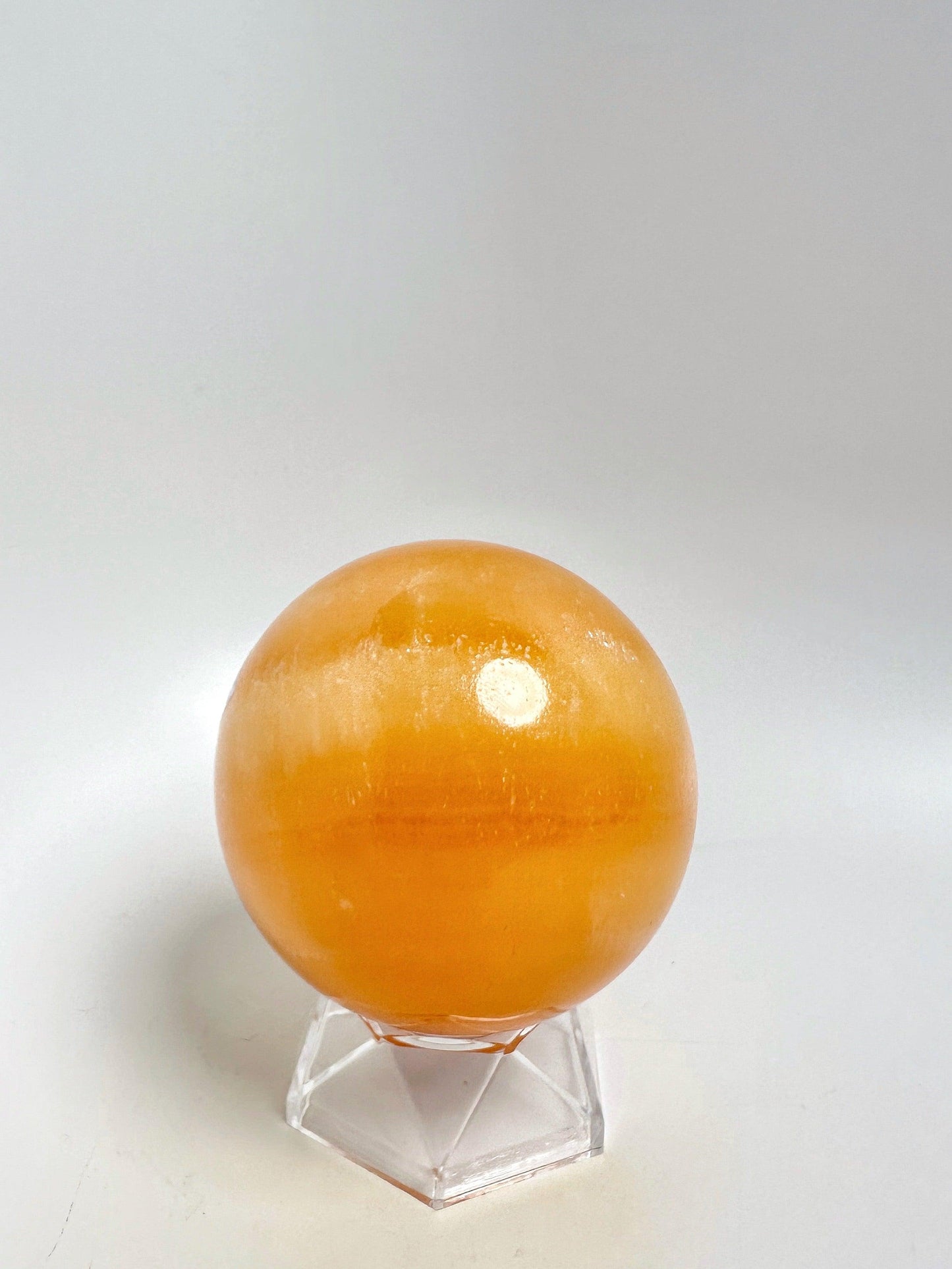 Orange Calcite Sphere - The Harmony Store
