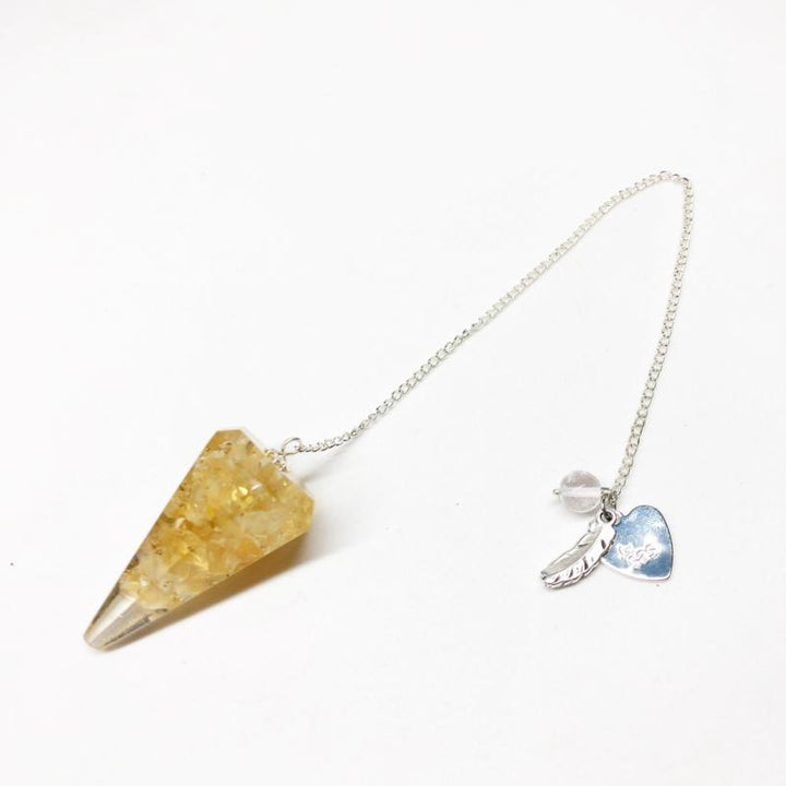 Orgonite Pendulum with Amethyst | The Harmony Store Crystal Pendulum