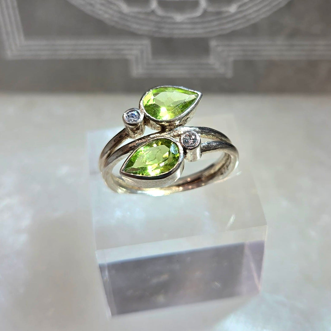 Peridot Sterling Silver Ring | The Harmony Store Ring