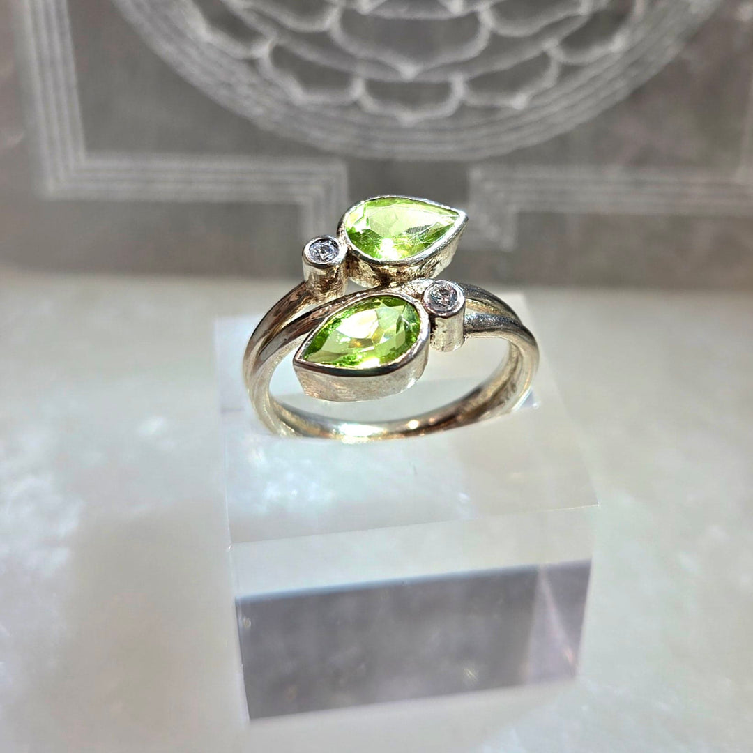 Peridot Sterling Silver Ring | The Harmony Store Ring