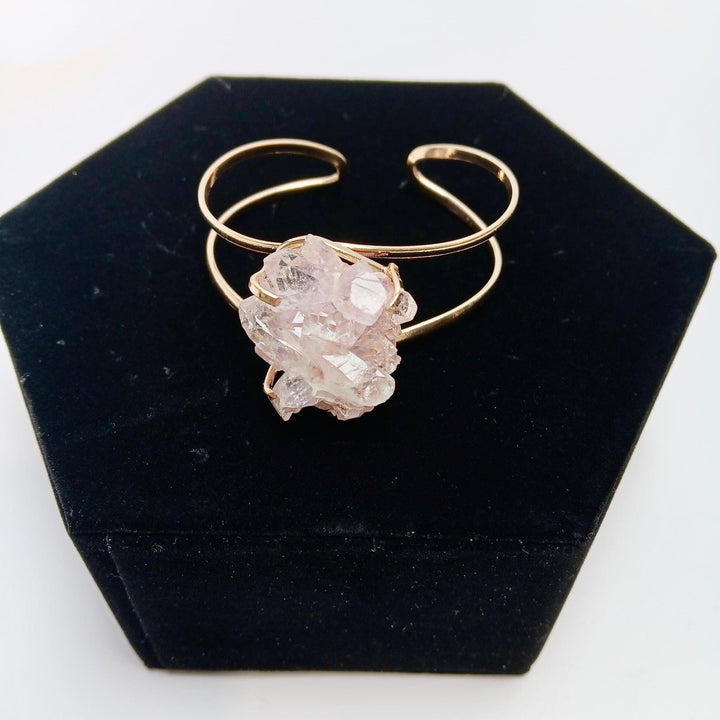 Pink Amethyst Arc Bracelet | The Harmony Store Bracelet
