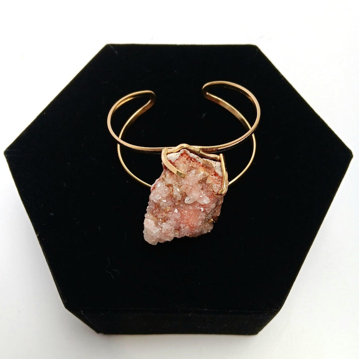 Pink Amethyst Arc Bracelet | The Harmony Store Bracelet