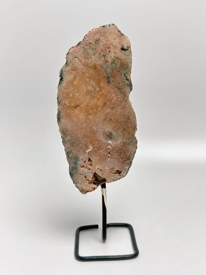 Pink Amethyst on Metal Base Brazil | The Harmony Store Crystal Slab