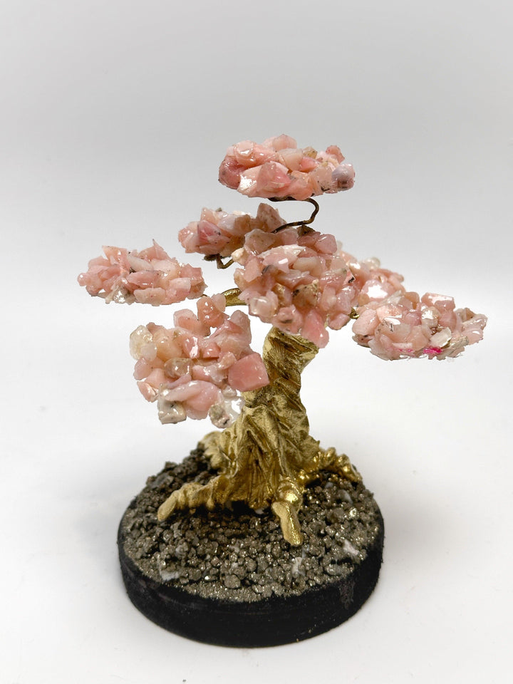 Pink Opal Bonsai Tree | The Harmony Store Crystal Tree