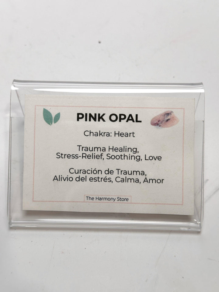 Pink Opal Heart Crystal | The Harmony Store Heart