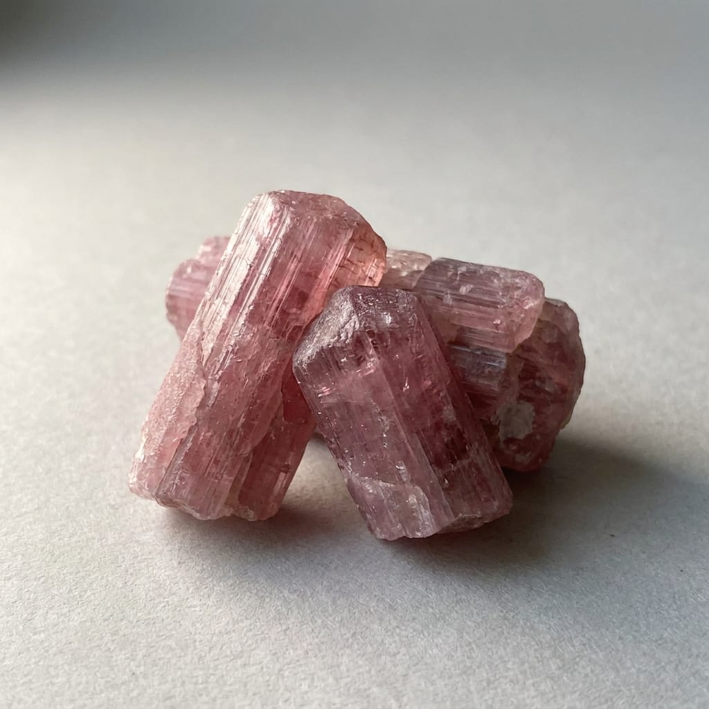 Pink Tourmaline Rough (Rubellite) | The Harmony Rough Stone