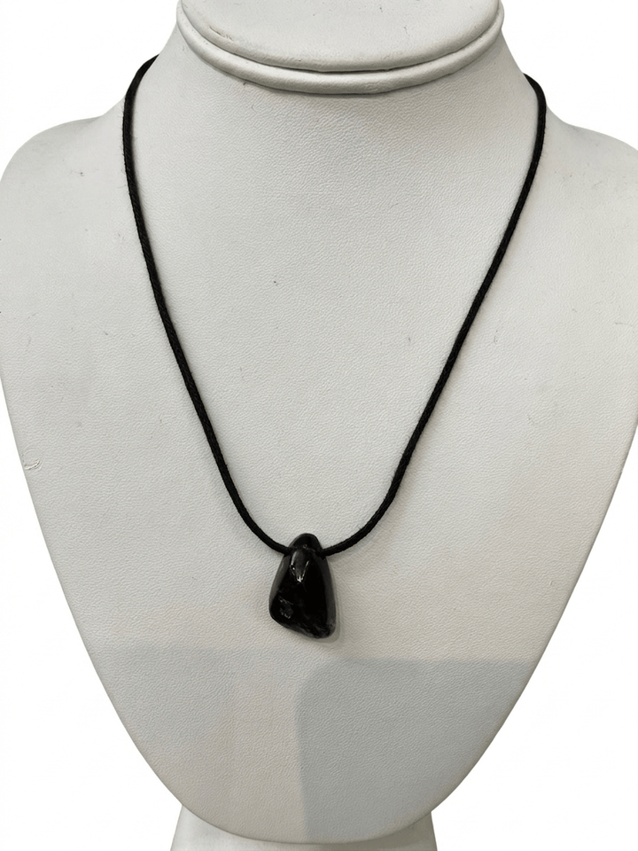 Polished Amber on Cord Necklace | The Harmony Store Necklace