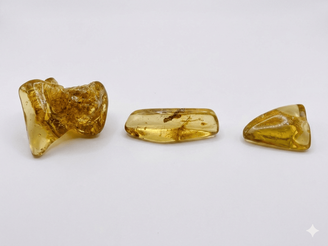Polished Amber Stone | The Harmony Store Tumbled Stone