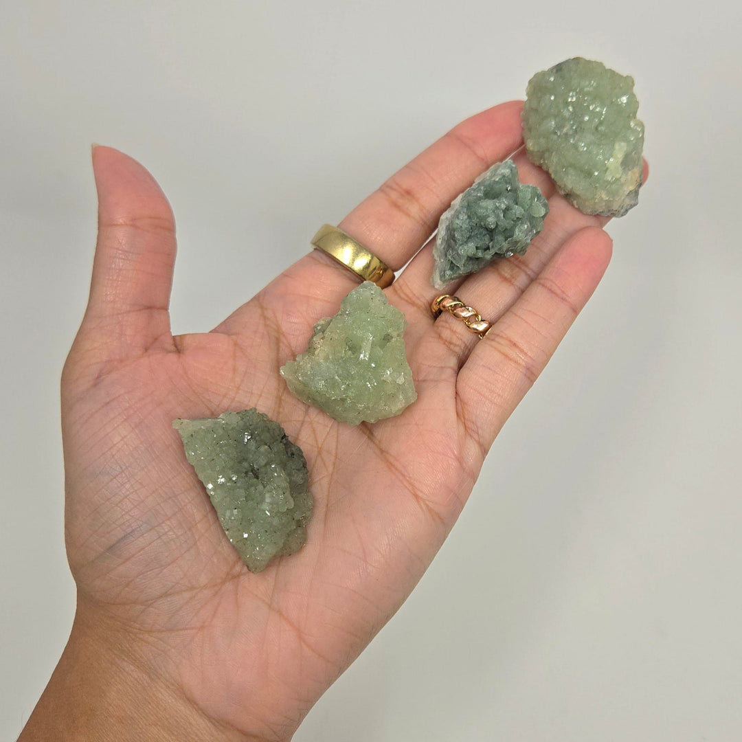 Prehnite Raw Clusters | The Harmony Store Cluster