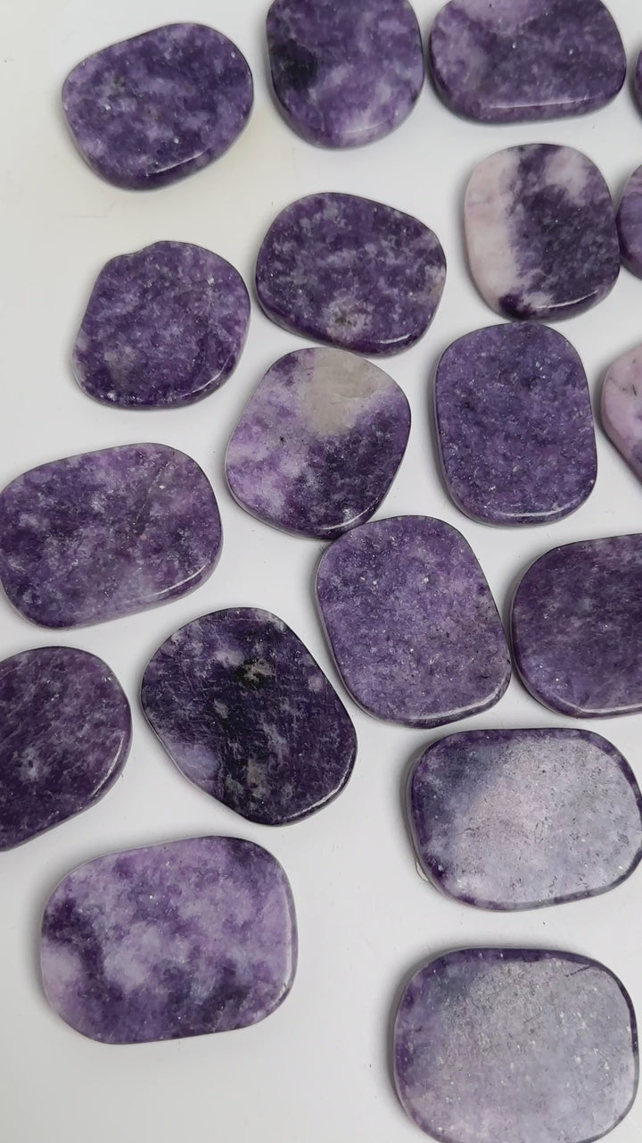 Lepidolite Smooth Stone