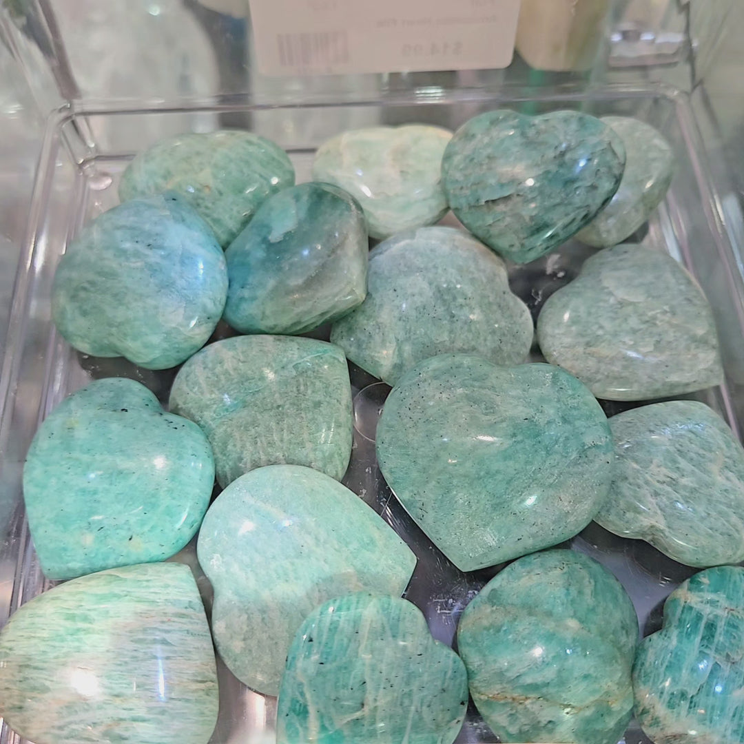 Amazonite Heart Madagascar