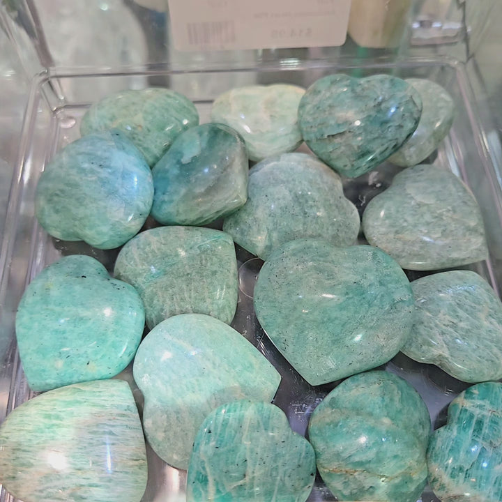 Amazonite Heart Madagascar