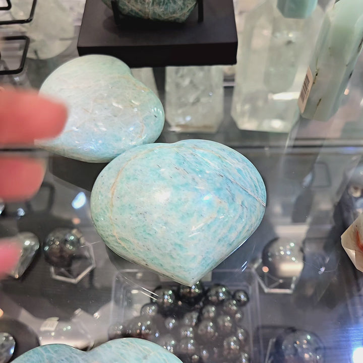 Amazonite Heart Madagascar