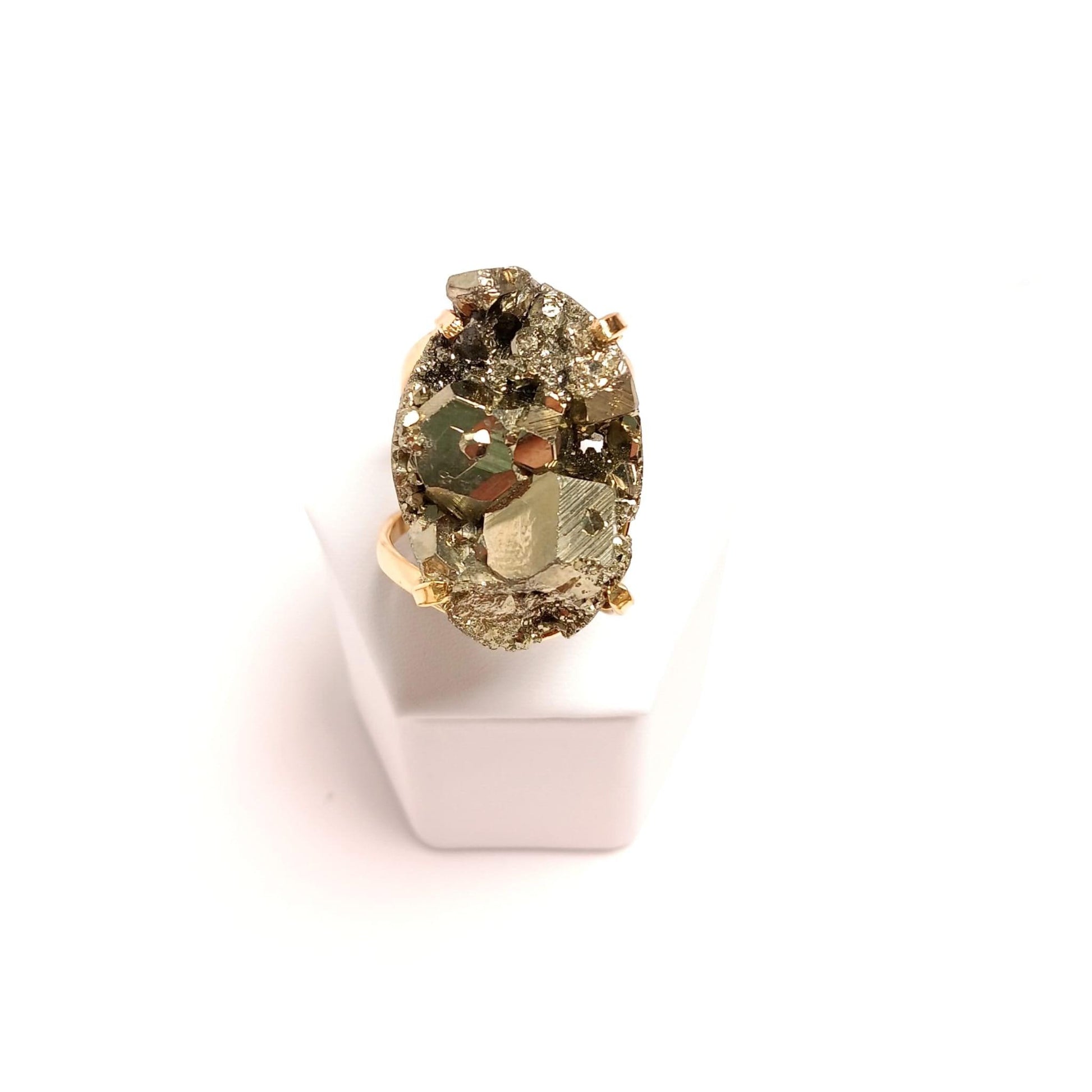 Pyrite Arc Ring - The Harmony Store