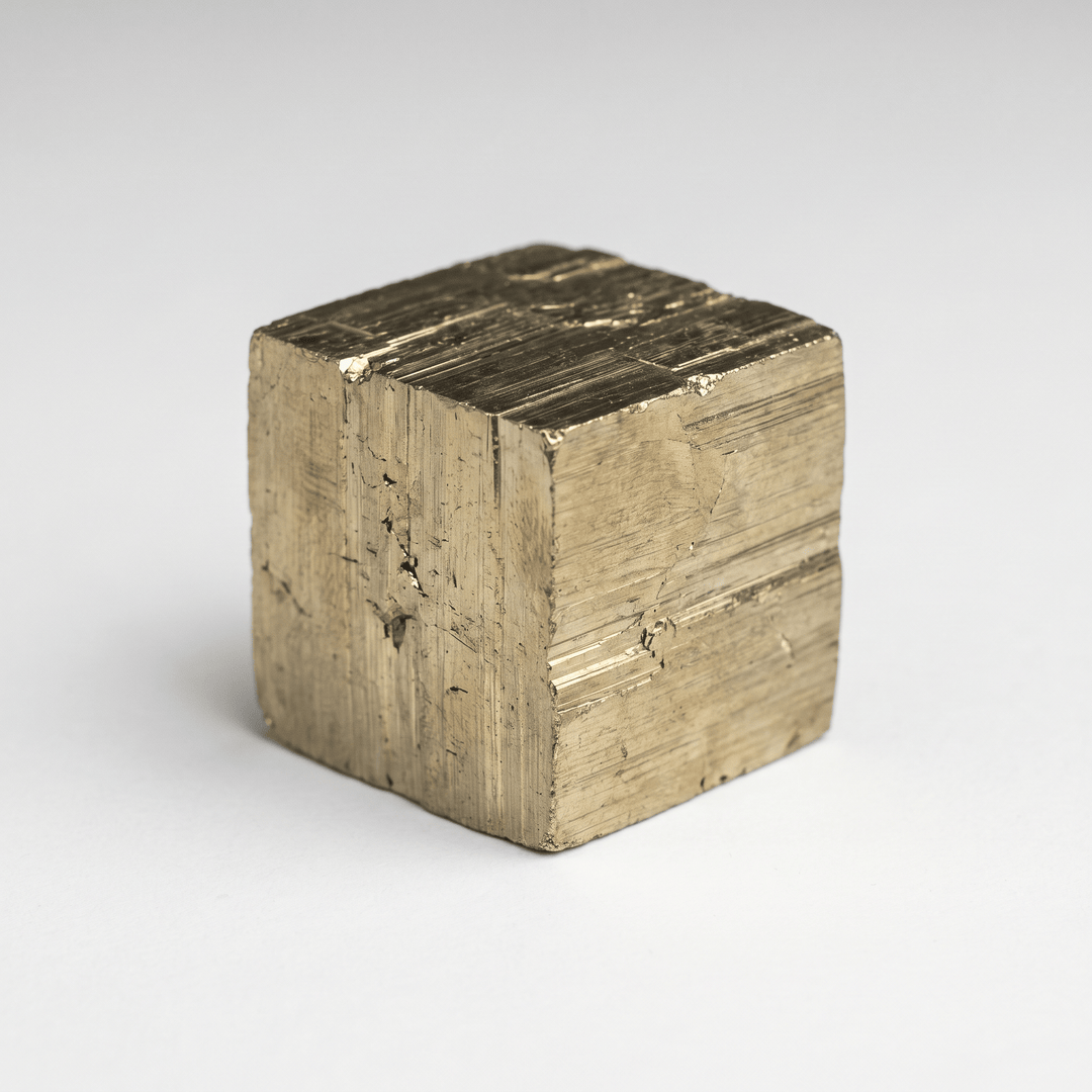 Pyrite Cube Specimen (Coco Pyrite) | Harmony Store Cube