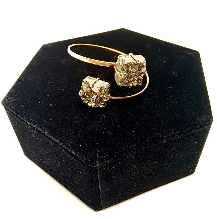 Pyrite Dual Bracelet | The Harmony Store Pyrite