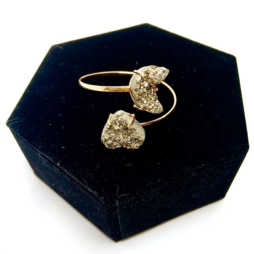 Pyrite Dual Bracelet | The Harmony Store Pyrite