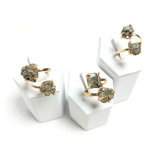 Pyrite Dual Ring - The Harmony Store