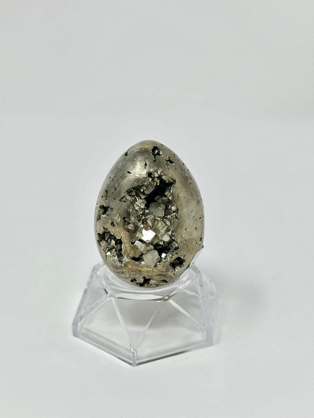 Pyrite Egg Crystal | The Harmony Store Egg