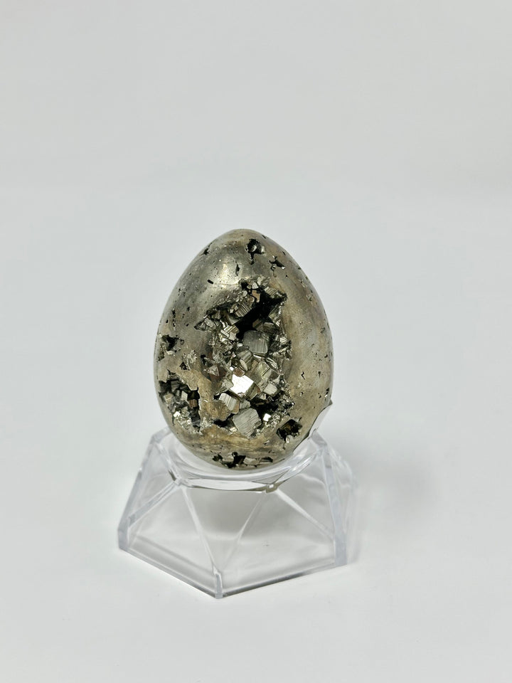 Pyrite Egg Crystal | The Harmony Store Egg