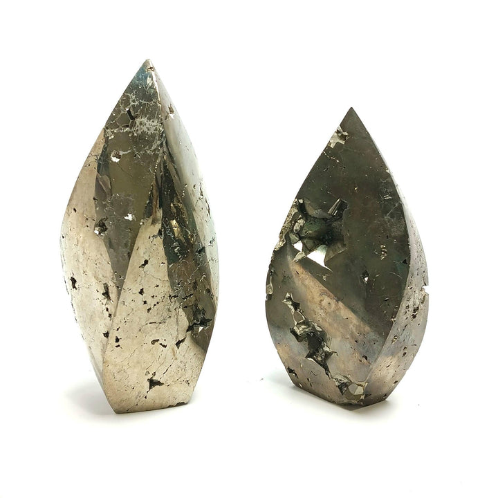 Pyrite Flame Crystal | The Harmony Store Flame