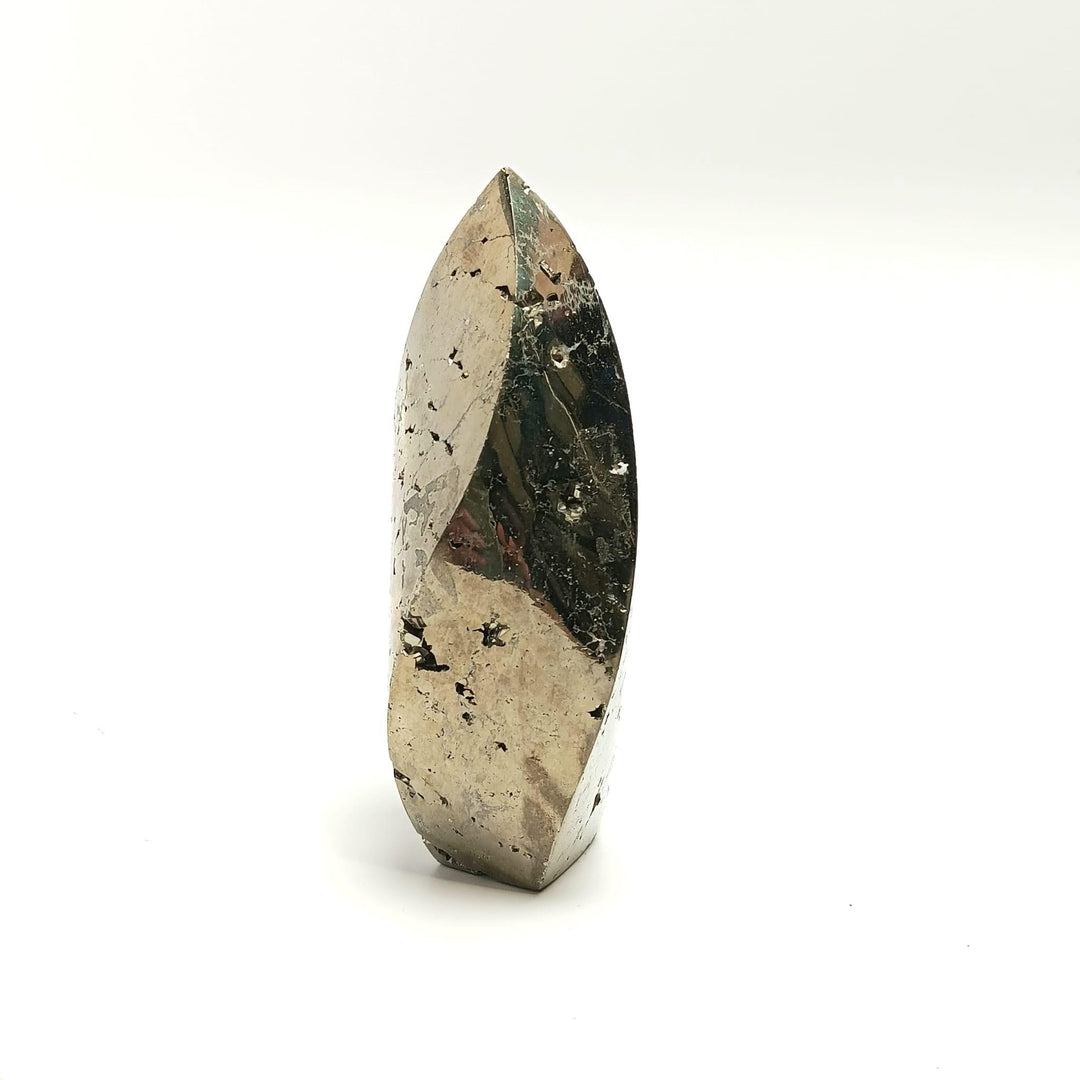 Pyrite Flame Crystal | The Harmony Store Flame