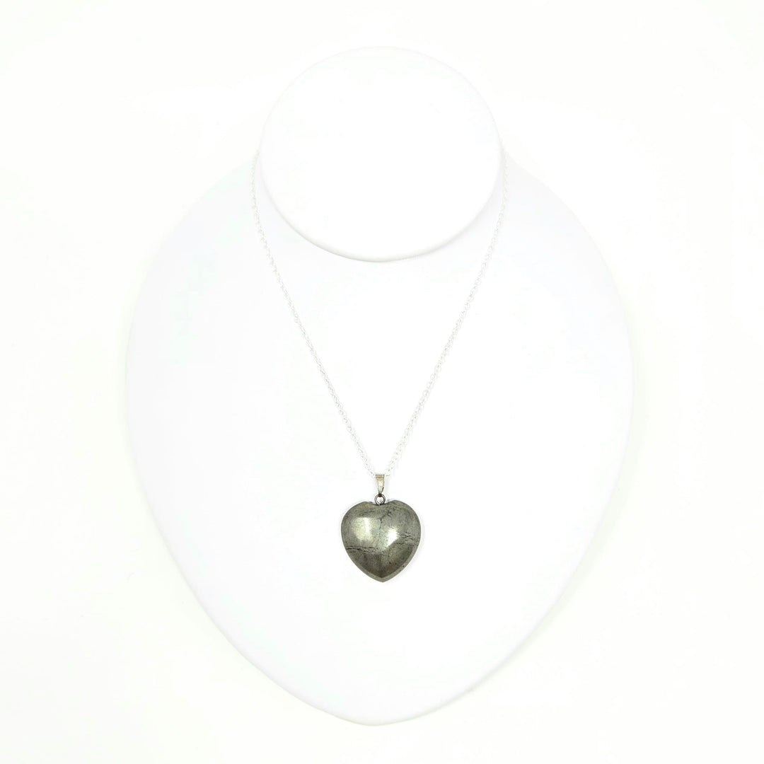 Pyrite Heart Pendant | The Harmony Store Pendant