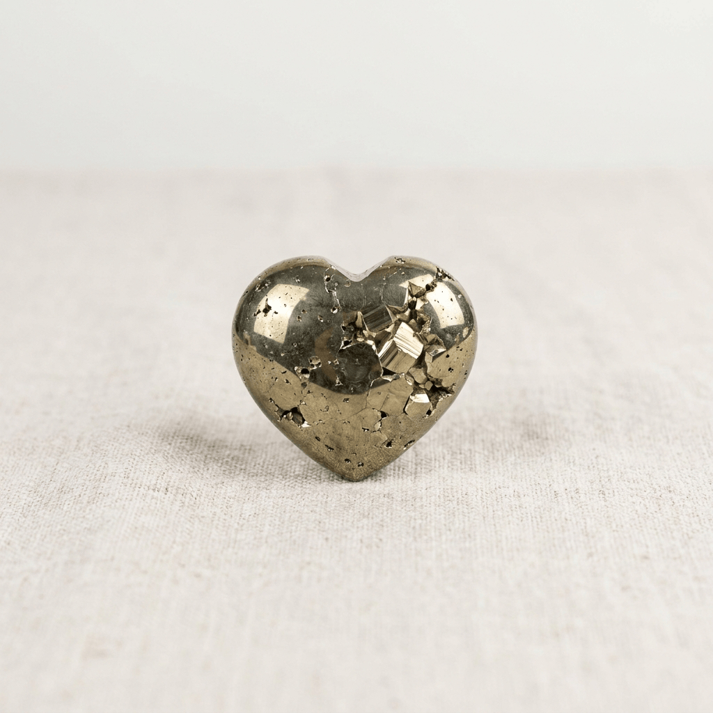 Pyrite Heart (Small) | Natural Fool&