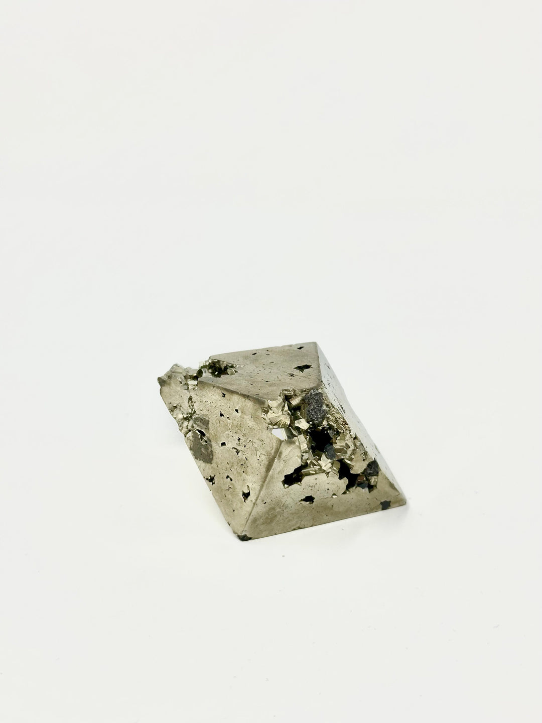 Pyrite Octahedron Crystal | The Harmony Store Octahedron : up to 50g