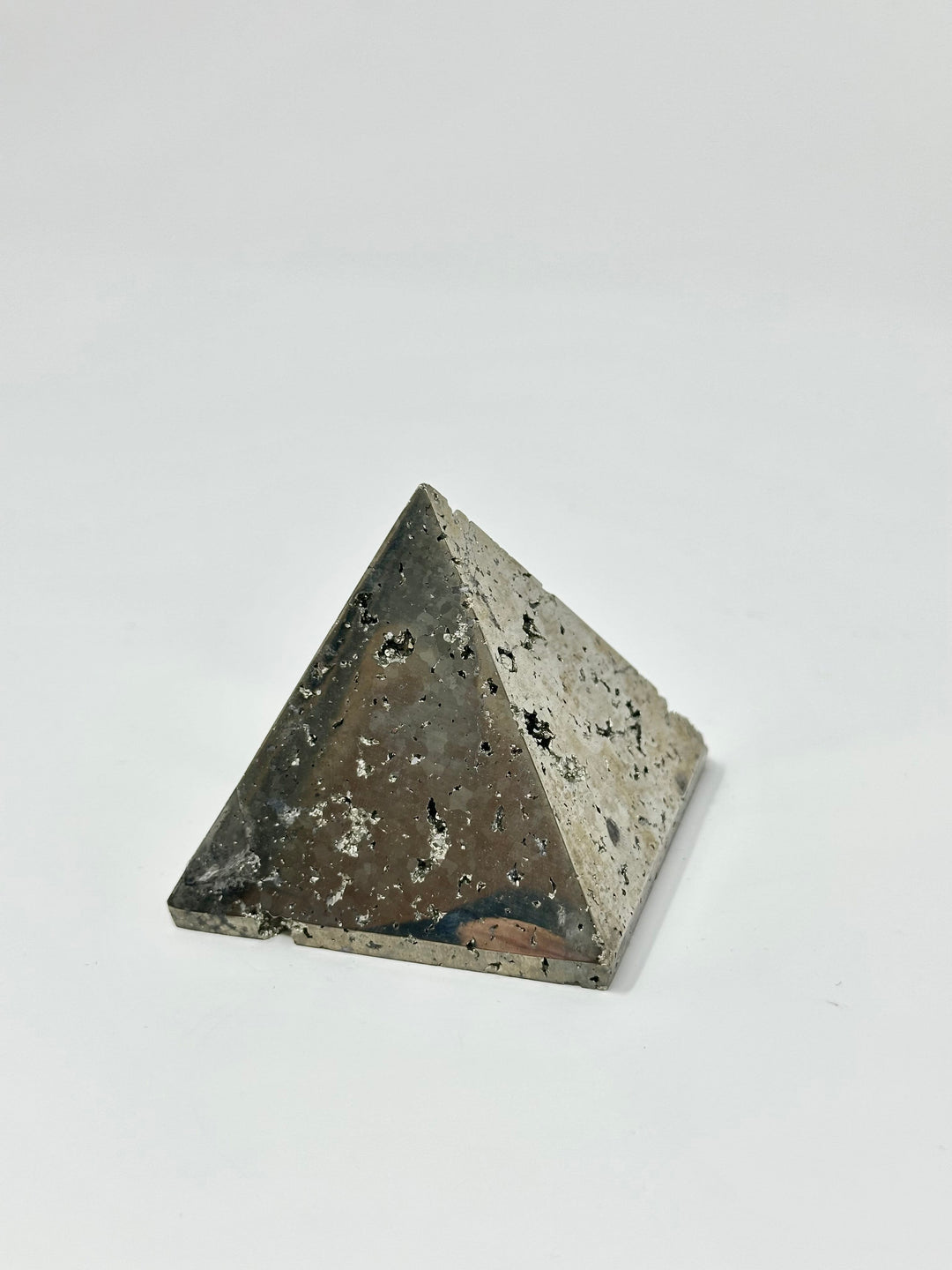 Pyrite Crystal Pyramid | The Harmony Store Crystal Pyramid