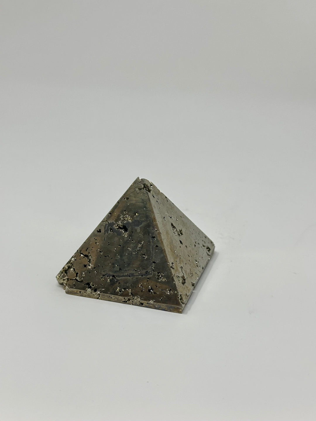 Pyrite Crystal Pyramid | The Harmony Store Crystal Pyramid
