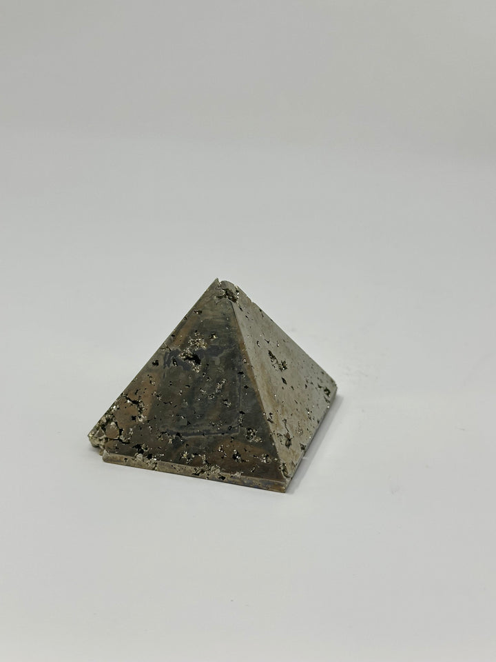 Pyrite Crystal Pyramid | The Harmony Store Crystal Pyramid