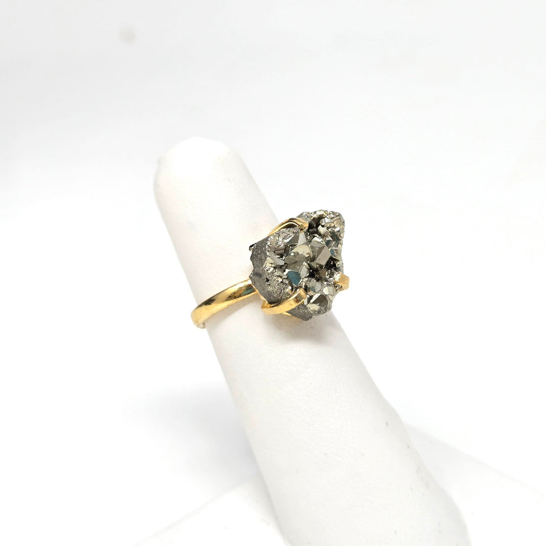 Pyrite Simple Band Ring | The Harmony Store Ring