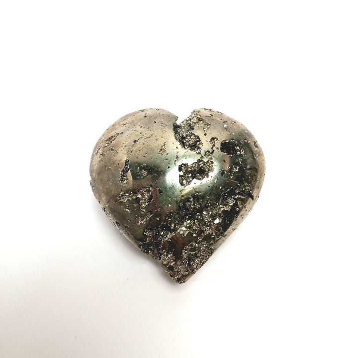 Pyrite Crystal Heart | The Harmony Store Heart