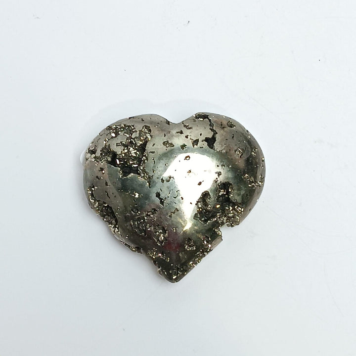 Pyrite Crystal Heart | The Harmony Store Heart