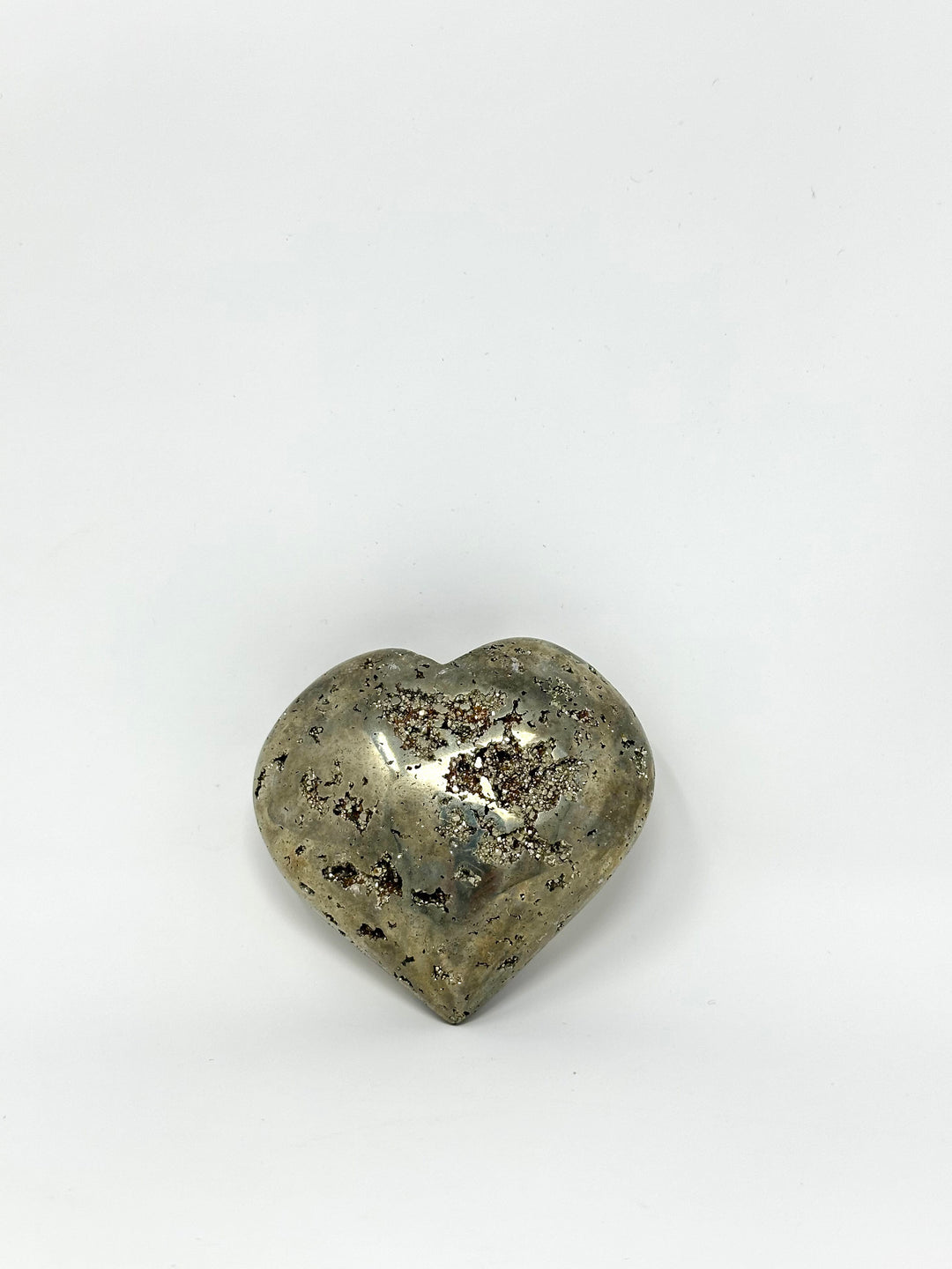 Pyrite Crystal Heart | The Harmony Store Heart