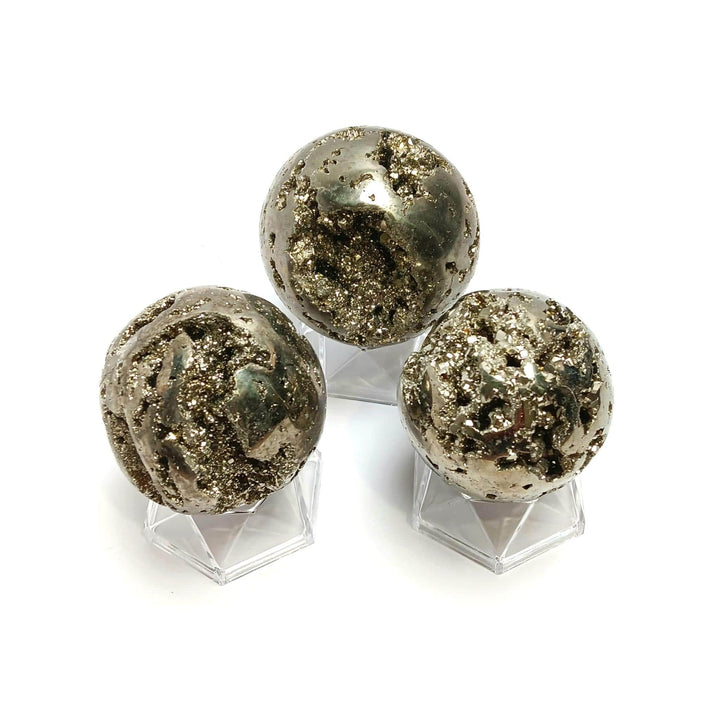 Pyrite Crystal Sphere | The Harmony Store Crystal Sphere
