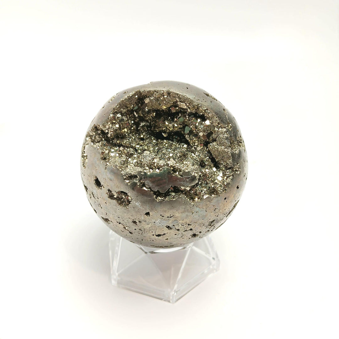 Pyrite Crystal Sphere | The Harmony Store Crystal Sphere