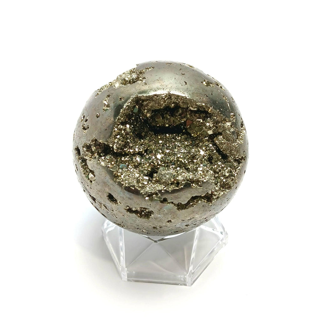 Pyrite Crystal Sphere | The Harmony Store Crystal Sphere